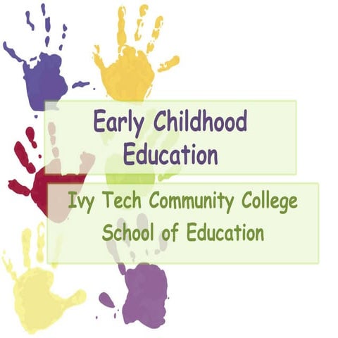 Early childhood education