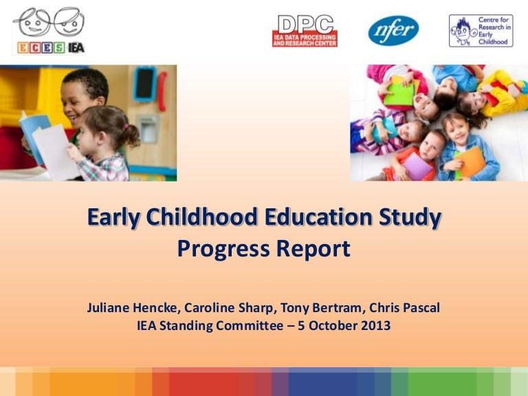 early-childhood-education-study-progress-report