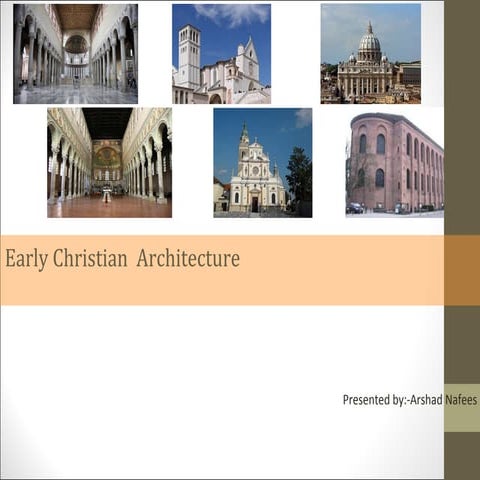 Early christian architecture