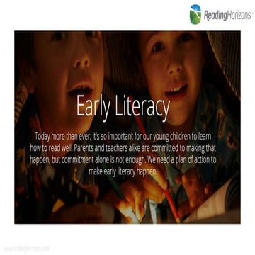 Early Literacy