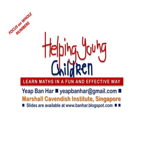 Seminar for Parents of Kindergarten Children 