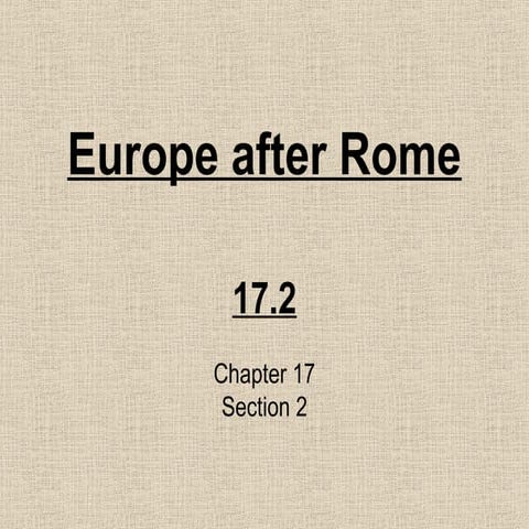 Early middleages17.2