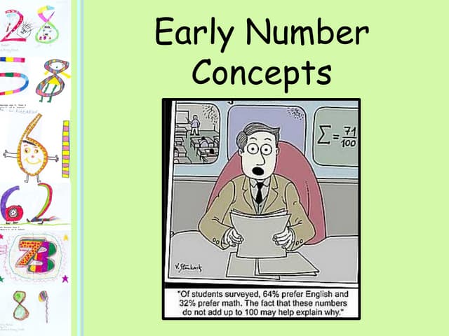 Early number pv workshop