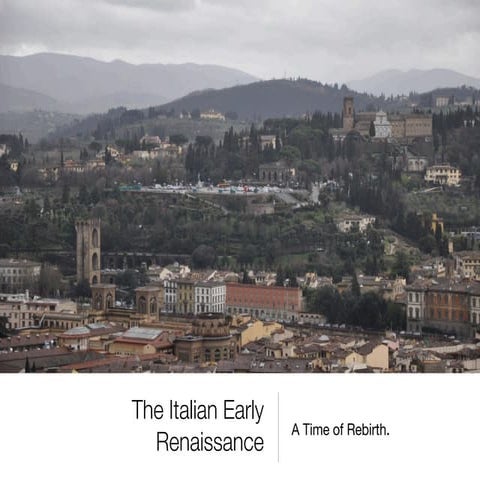 Early Italian Renaissance