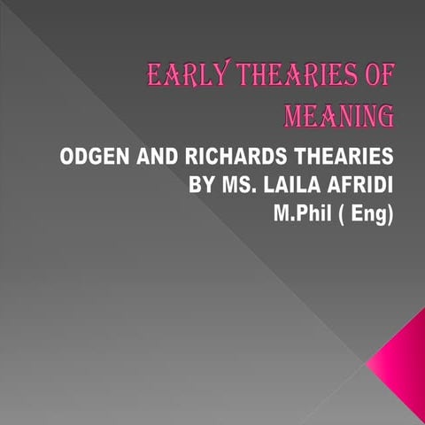 EARLY THEARIES OF MEANING semantics .pdf