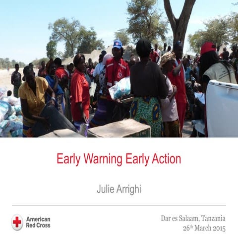 Early warning early action for dar 25032015 short | PPT
