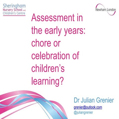 @beyondlevels conference: Early Years Assessment