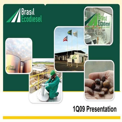 Earnings release 1 q09 presentation