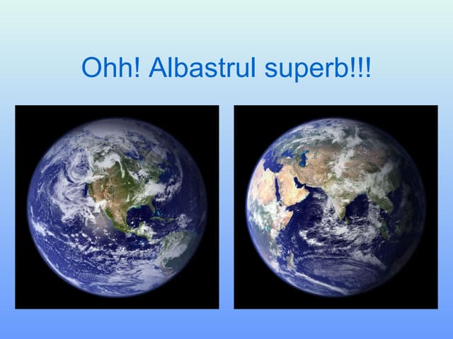 Planeta albastra