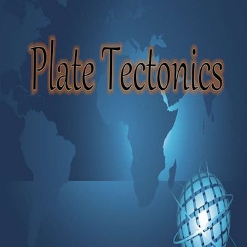 Earth plate tectonics, divergent and convergent.pptx