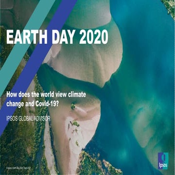 Ipsos - Earth Day 2020