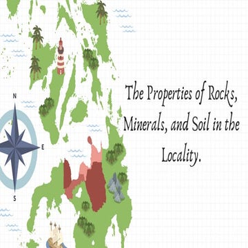 Comprehensive Overview of Rocks, Minerals, and Soil Properties in the ...