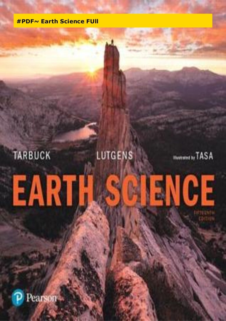 #PDF~ Earth Science FUll