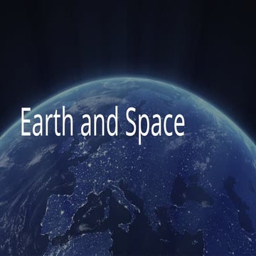 Year 7 unit Earth and Space slides .pptx