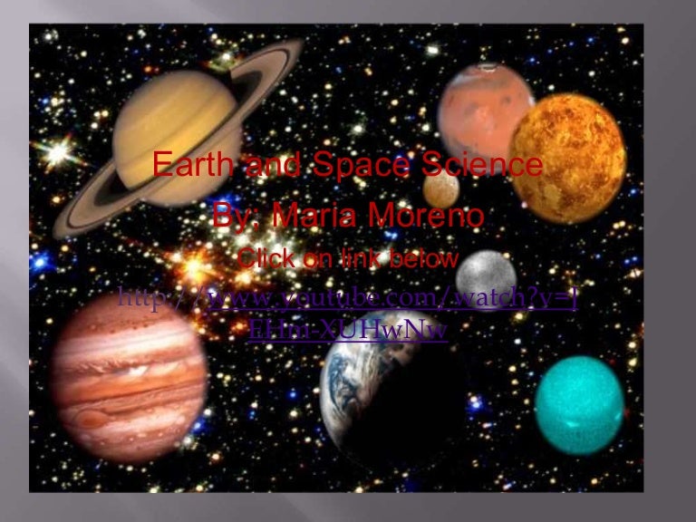 Earth and space science