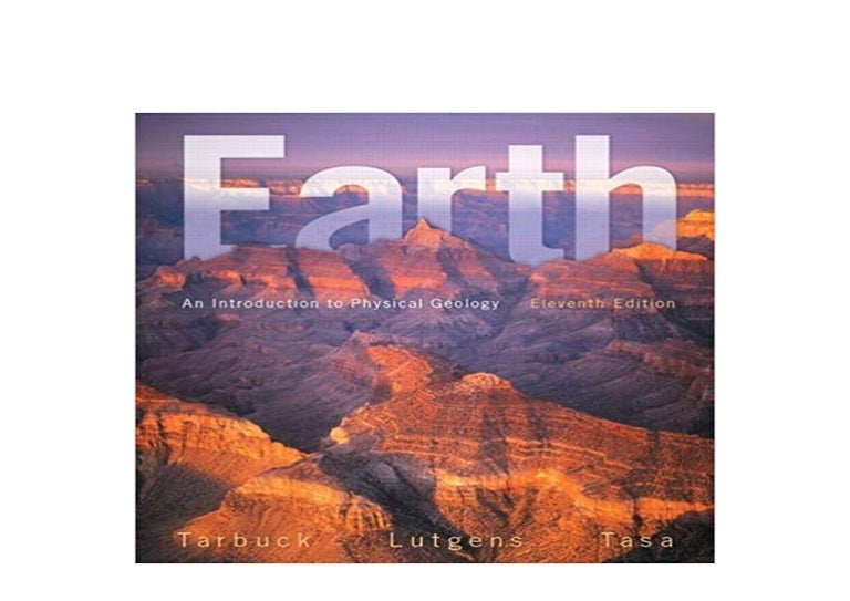 pdf Earth An Introduction to Physical Geology 11th Edition 11th Ed…
