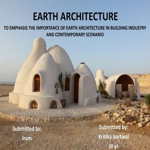 Earth architecture
