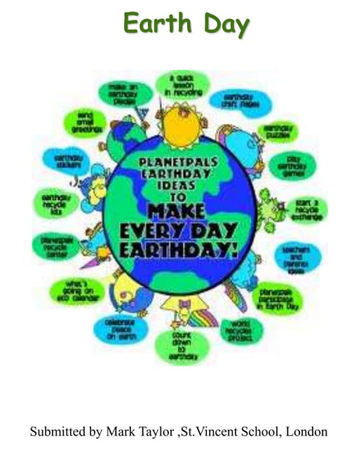 Earth day Facts for Kids - www.makemegenius.in