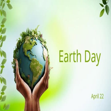 Earth day presentation | PPTX