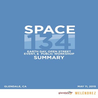 Space 134 Community Input - Earth D...