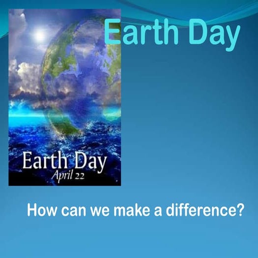 Earth day 2