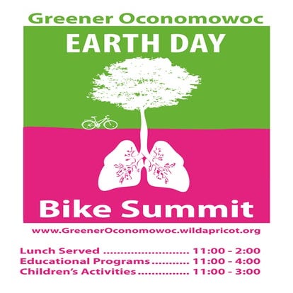 Greener Oconomowoc Earth Day Bike Summit 2013 Program