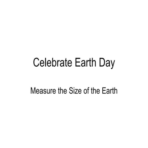 Earth Day