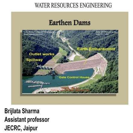 Earthen dam