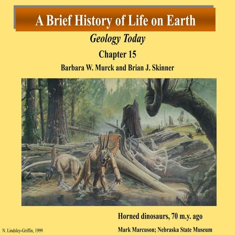 A brief History of Life on Earth PowerPoint | PPT