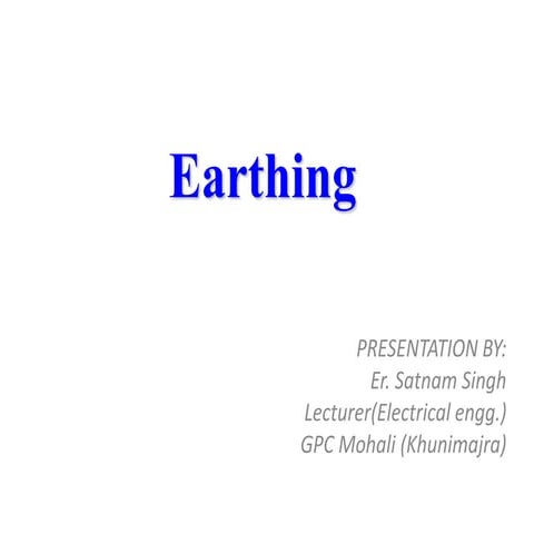 Earthing
