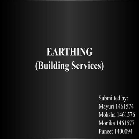 Earthing