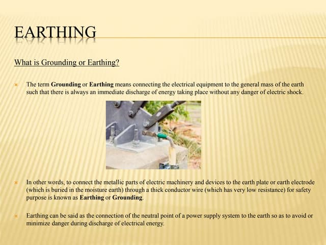 Earthing