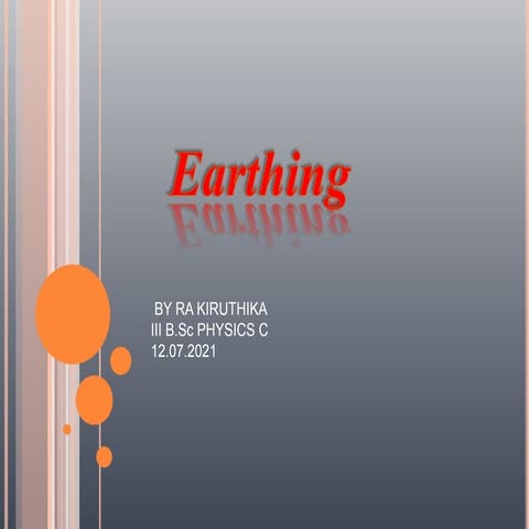 Earthing.ppt