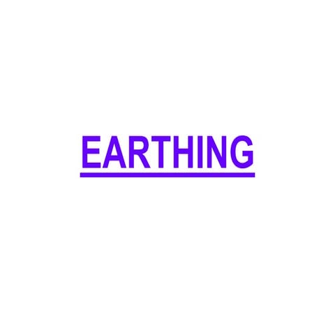 Earthing presentation pipe and plate.ppt