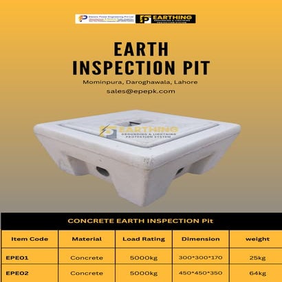 Earth inspection pit Pakistan by EPEPK.. | PDF