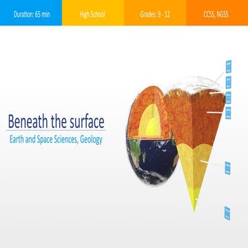 Beneath the surface, Earth and space sciences