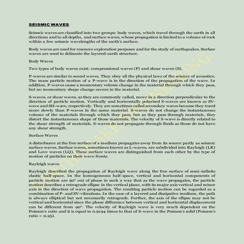 Earthquake engineering