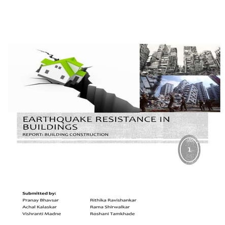 Earthquake resistance in buildings