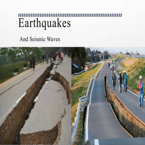 eaGrade 8 science earthquake and faults power point presentation
