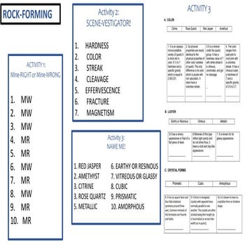 Earth Science Answers Ppt