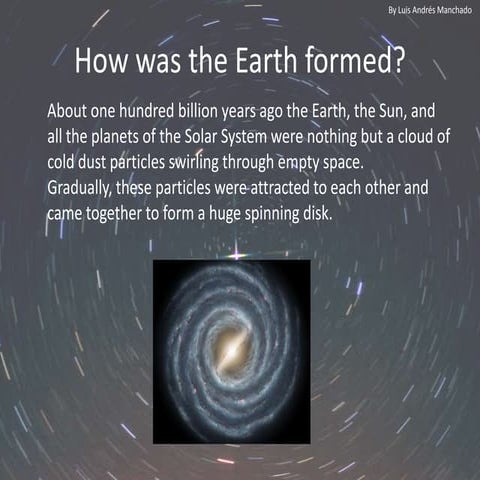 Earth's formation