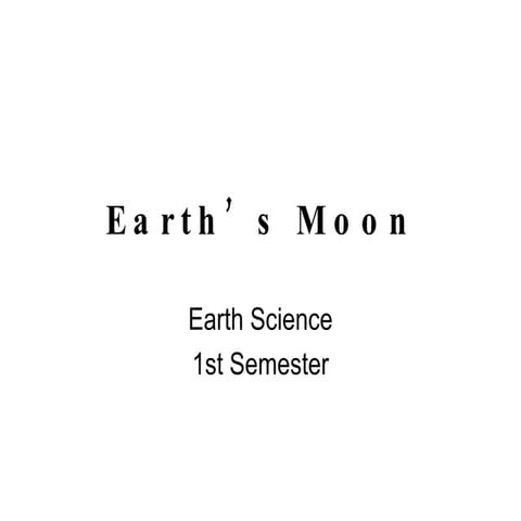 Earths Moon