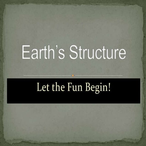 Earths structure