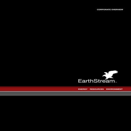 EarthStream - Company Brochure