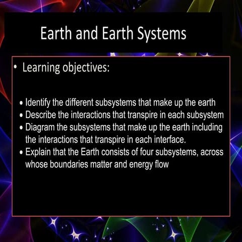 Earth Subsystem