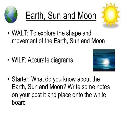 Earth, sun and_moon
