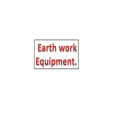 Earth work equipment