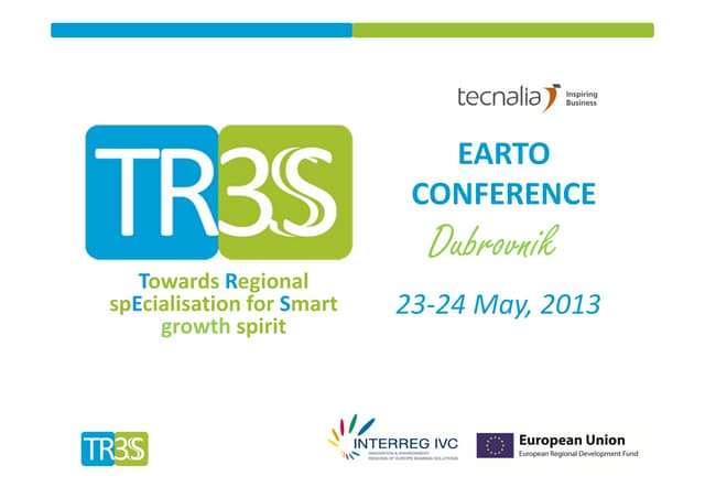 TR3S Presentation at EARTO Annual Conference
