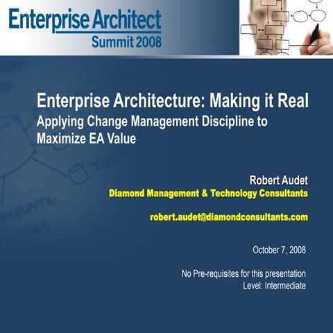 Enterprise Architecture: Making it Real