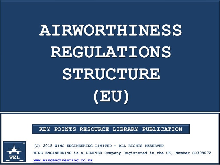 Continuing Airworthiness Regulation – YNAVHY